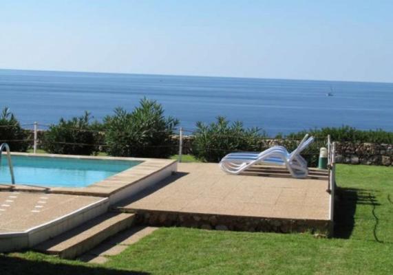Villa Helios Villa En Cala Pi Con Vistas Despejadas Luaran gambar